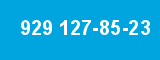 929 127-85-23
